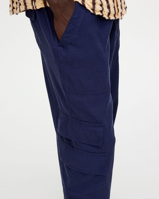 OAS Cargo Linen Byxor Beige Herr