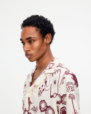 OAS Cuba Linen Skjorta Herr