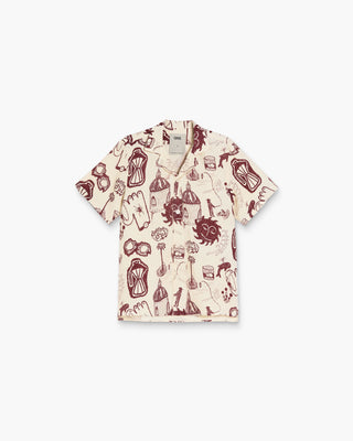 OAS Cuba Linen Skjorta Herr