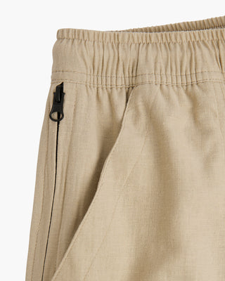 OAS Cargo Linen Byxor Beige Herr