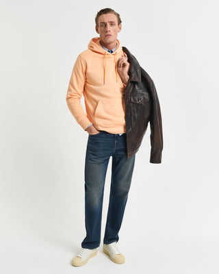 GANT Reg Shield Hoodie Orange Herr