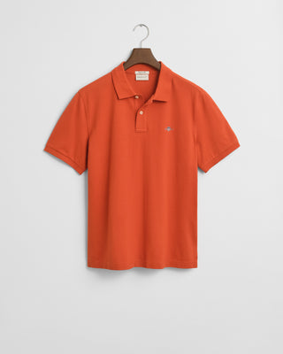 GANT Reg Shield Pikétröja Orange Herr