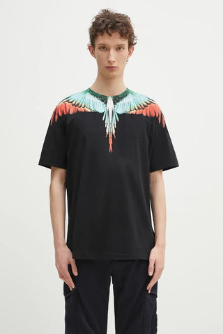 Marcelo Burlon Icon Multicolor Wings  T-shirt Herr