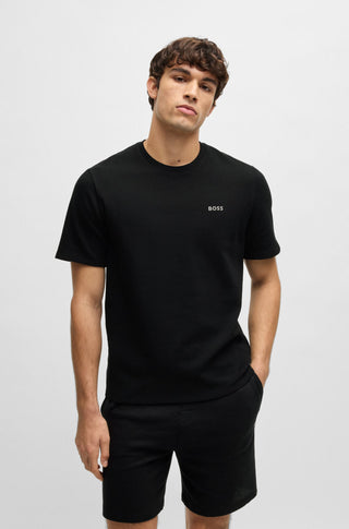 BOSS Waffle T-shirt Svart Herr