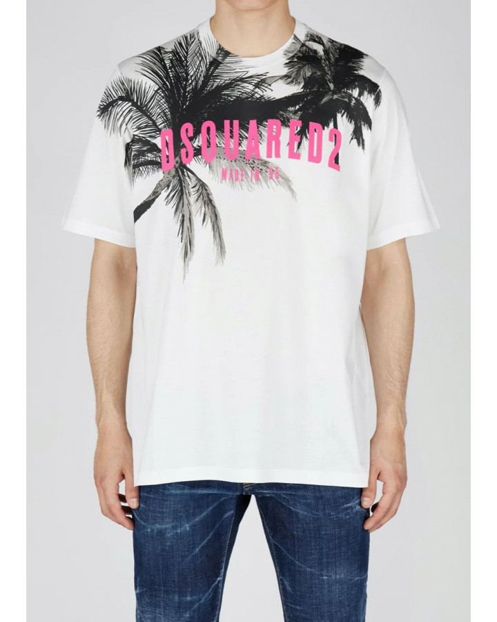 OVERSIZED PALM SLOUCH TEE