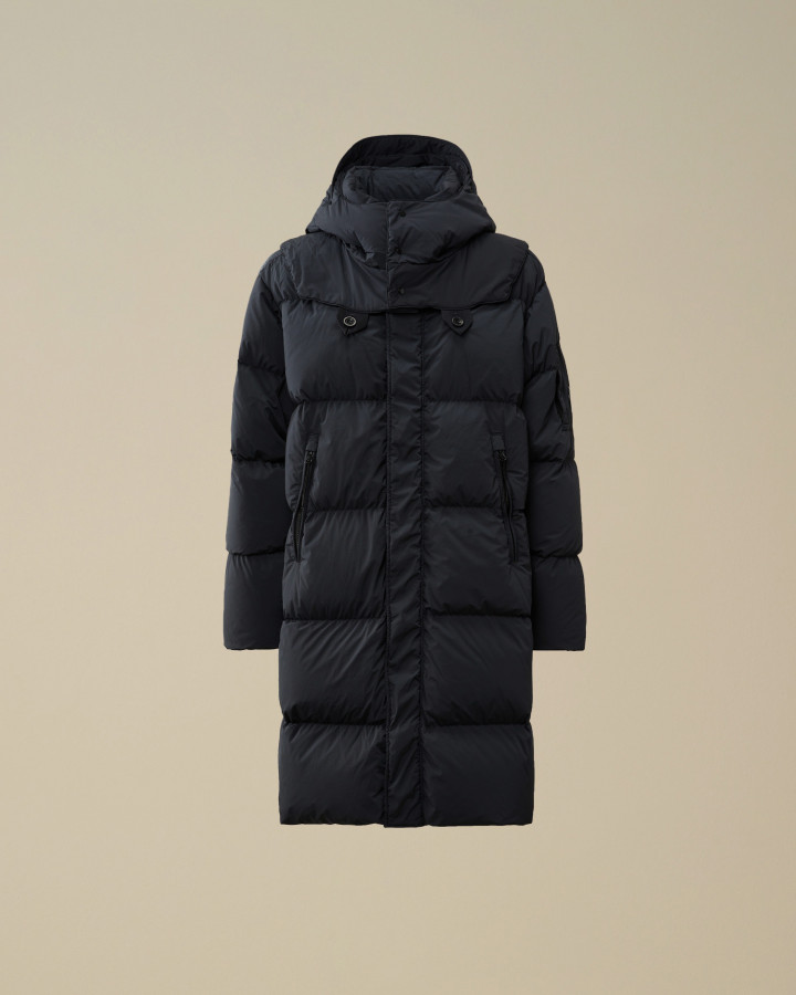 Hood Long Down Jacket