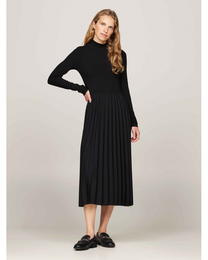 PLEATED DRESS