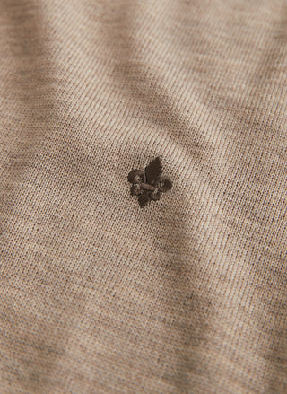 Morris Merino Oneck Khaki Herr