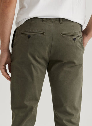 Morris Jeffrey Brushed Chinos Herr Oliv Grönt