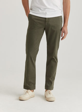 Morris Jeffrey Brushed Chinos Herr Oliv Grönt