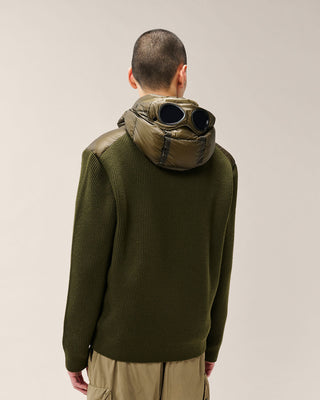 C.P. Company Extrafine Merino Wool Mixed Goggle Jacket