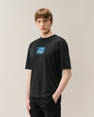 C.P. Company Back Print Graphic T-Shirt – Svart