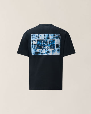 C.P. Company Back Print Graphic T-Shirt – Svart