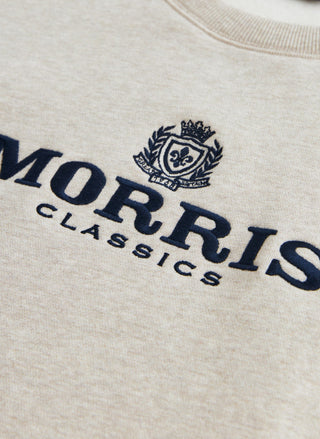 Morris Brian Sweatshirt Khaki Herr