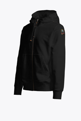 Parajumpers Charlie Easy Full-Zip Hoodie – Black
