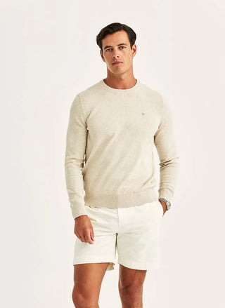 Morris Riley Oneck Tröja Khaki