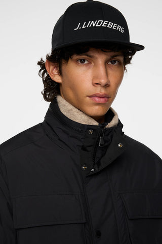 J.Lindeberg Aiden 2L Padded Jacket Herr – Svart Vadderad Funktionsjacka