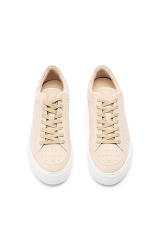 J.Lindeberg Art Signature Suede Sneaker MOONBEAM