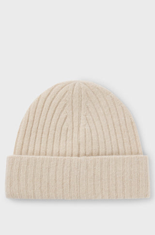 CASHMERE/WOOL BEANIE