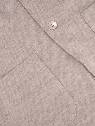 Stenströms beige stickad kavaj herr