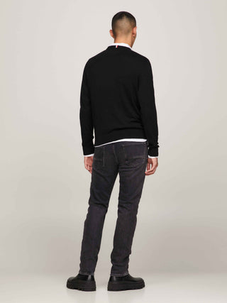 COTTON CASHMERE C-NECK