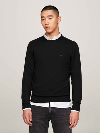 COTTON CASHMERE C-NECK