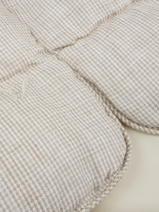 Stenströms Randig Linneväst Beige Herr