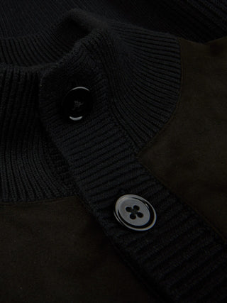 Stenströms Alcantara Cardigan Jacket Svart