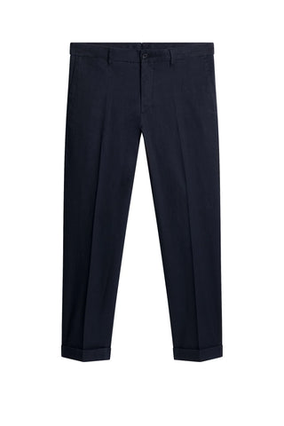 Grant Linen Stretch Pants Navy