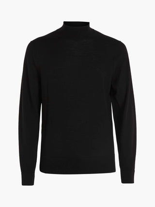 MERINO MOCK NECK