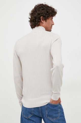 MERINO MOCK NECK