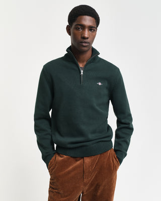 COTTON HALF ZIP