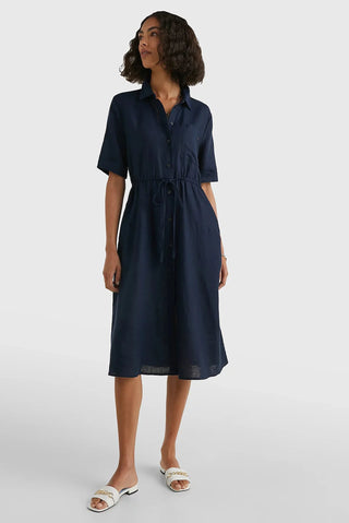 Linen Midi Dress SS