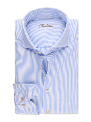 Stenströms Slimline Striped Twill Skjorta Herr