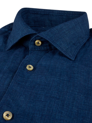 Stenströms Slimline Linen Skjorta Herr