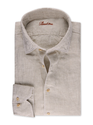 Stenströms Slimline Linen Skjorta Herr