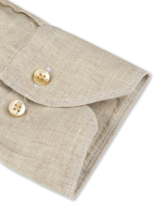Stenströms Slimline Linen Skjorta Herr