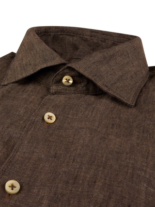 Stenströms Slimline Linen Skjorta Herr