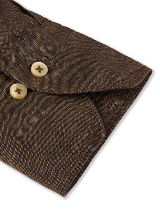 Stenströms Slimline Linen Skjorta Herr
