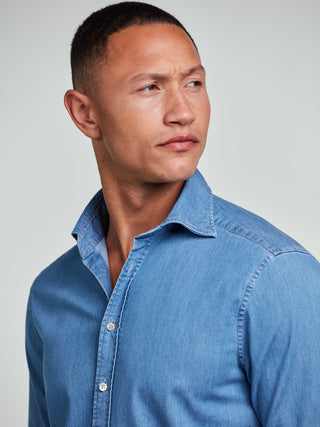 Stenströms Slimline Twill Skjorta Herr