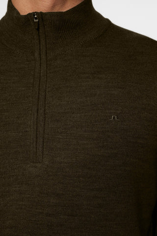 Kiyan Quarter Zip M354 Forest Green