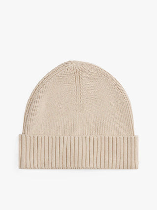 Tommy Hilfiger Mössa Herr – Beige Ull- och Cashmerebeanie