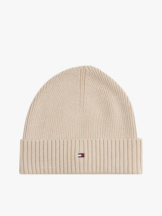 Tommy Hilfiger Mössa Herr – Beige Ull- och Cashmerebeanie