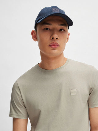 Boss Liten Box Logo Tshirt Herr Beige