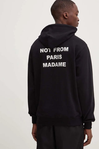 LE HOODIE SLOGAN Black