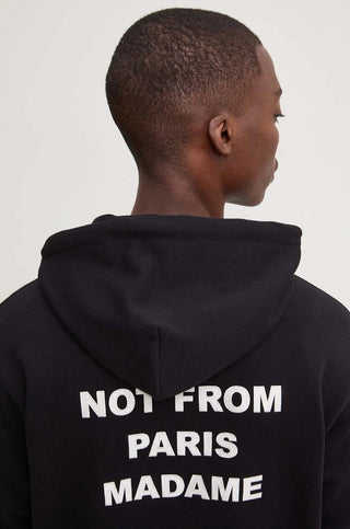 LE HOODIE SLOGAN Black
