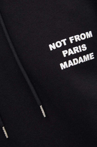 LE HOODIE SLOGAN Black