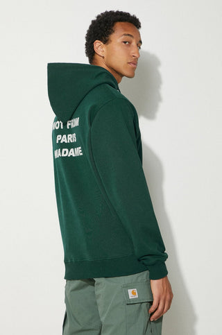 LE HOODIE SLOGAN Green