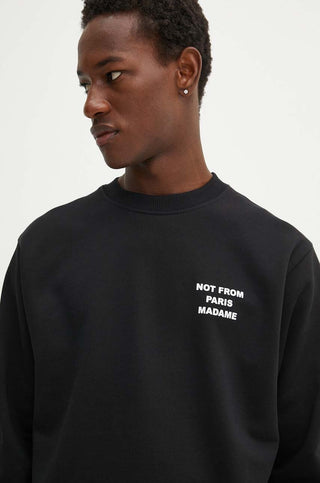 LE SWEATSHIRT SLOGAN Black