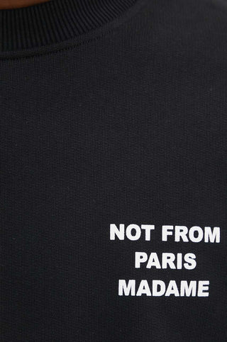 LE SWEATSHIRT SLOGAN Black